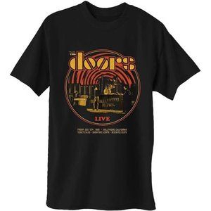 The Doors Unisex T-Shirt 68 Retro Circle